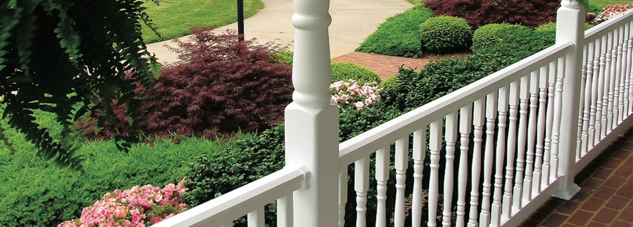 Porch columns and railings